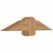 Ekena Millwork Eugene Smooth Timber Gable Bracket, Western Red Cedar, 36"W x 7"H x 3 1/2"D x 5 1/2"F, 5/12 Pitch GBW036X07X0406EUG00SWR - alternate 2